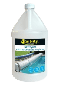 Bidon de nettoyant pour volet de piscine 